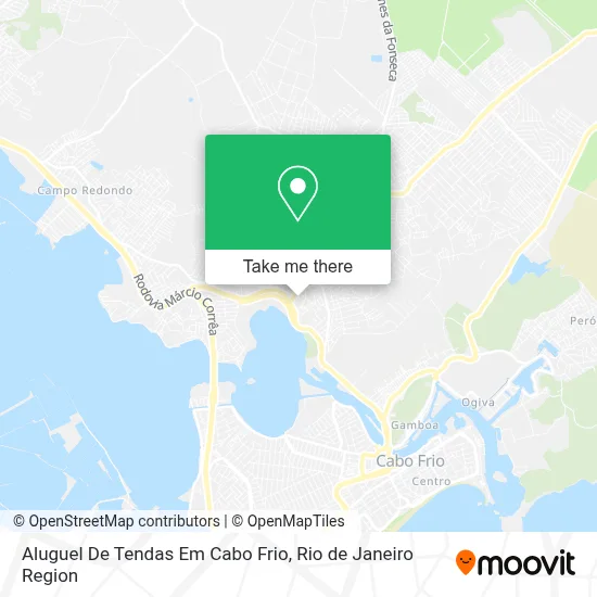 Aluguel De Tendas Em Cabo Frio map