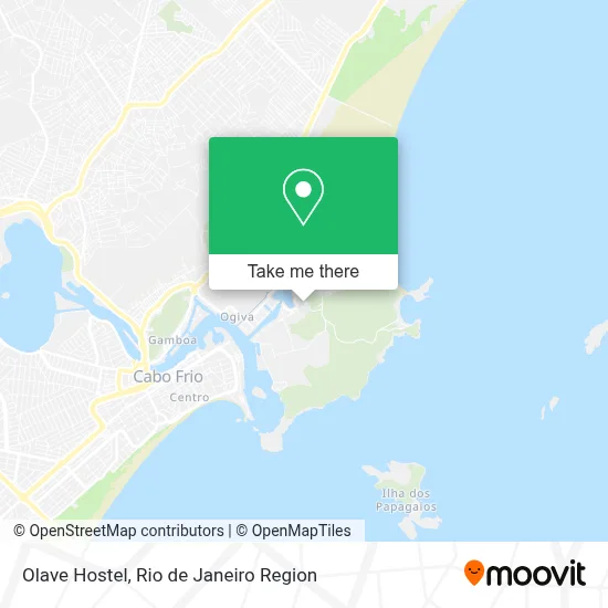 Olave Hostel map