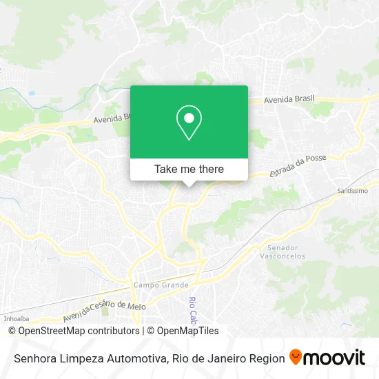 Senhora Limpeza Automotiva map