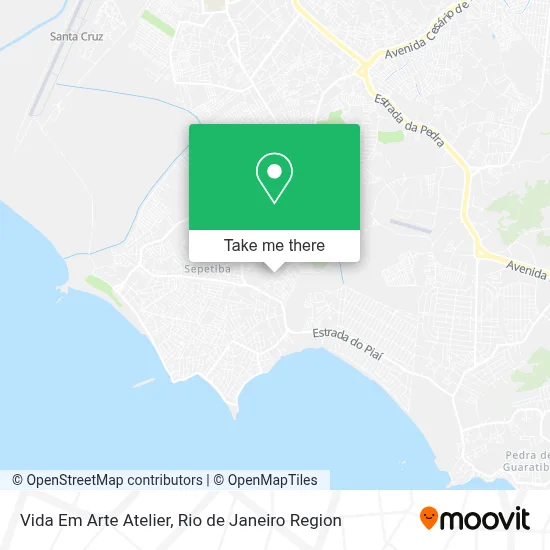 Vida Em Arte Atelier map
