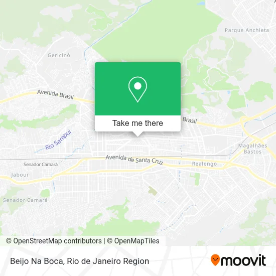 Beijo Na Boca map
