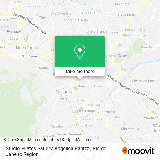 Studio Pilates Saúde/ Angélica Panizzi map