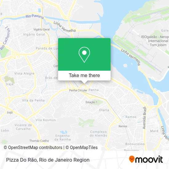 Pizza Do Rão map