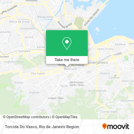 Torcida Do Vasco map