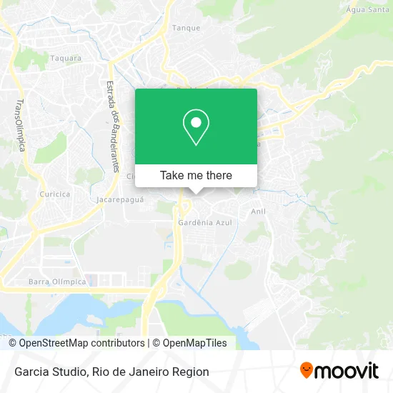 Garcia Studio map