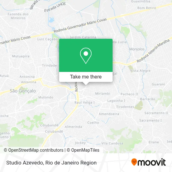 Studio Azevedo map