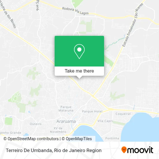Terreiro De Umbanda map