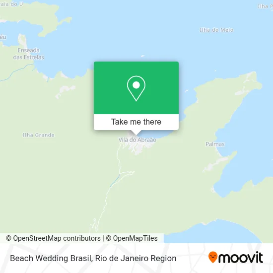Beach Wedding Brasil map