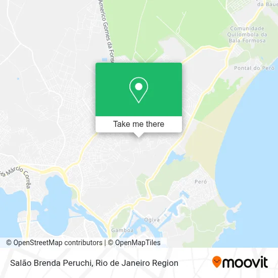 Salão Brenda Peruchi map