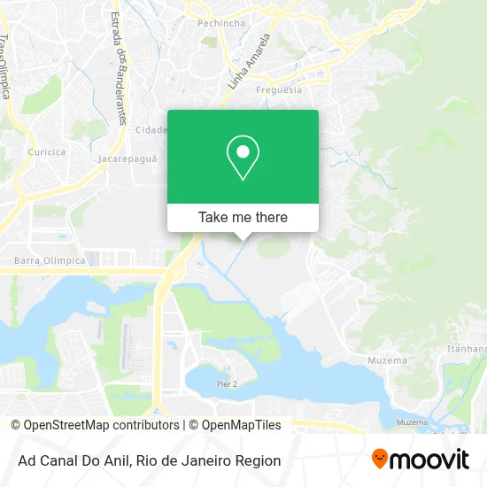 Ad Canal Do Anil map