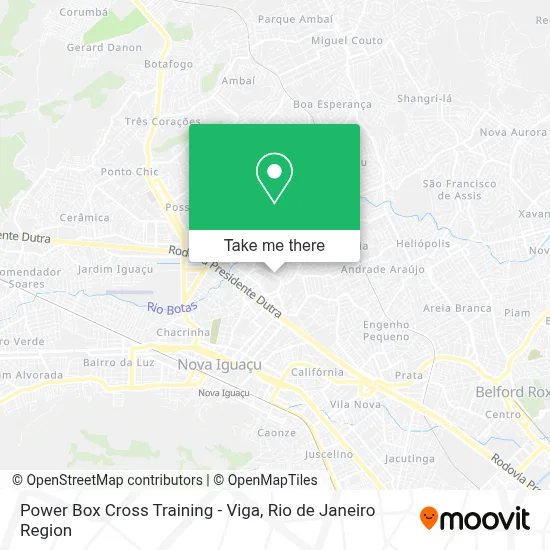 Power Box Cross Training - Viga map