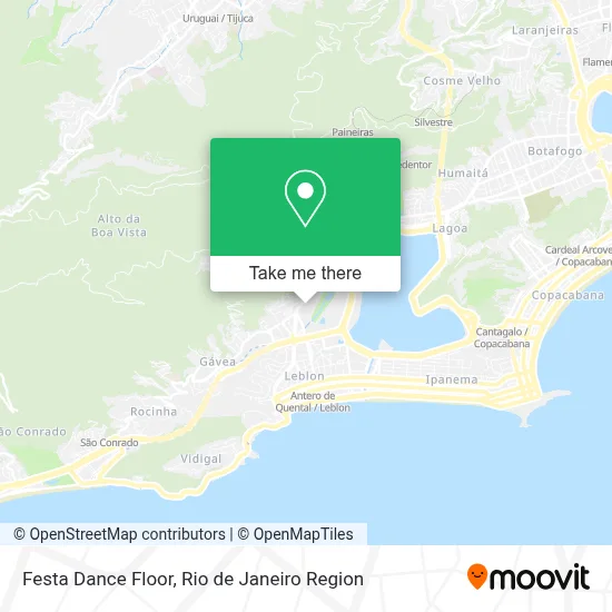 Festa Dance Floor map