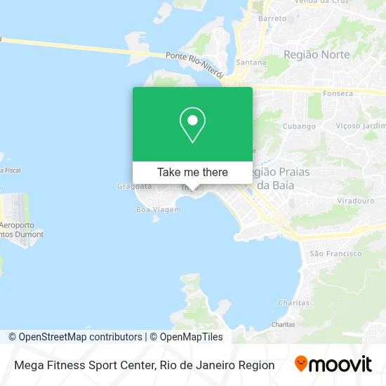 Mega Fitness Sport Center map