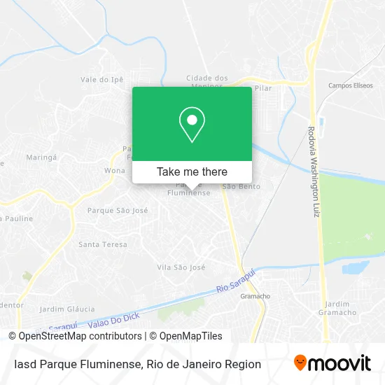 Iasd Parque Fluminense map