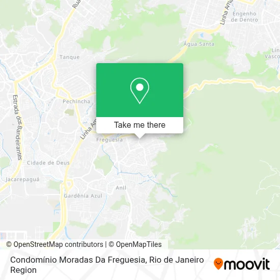 Condomínio Moradas Da Freguesia map