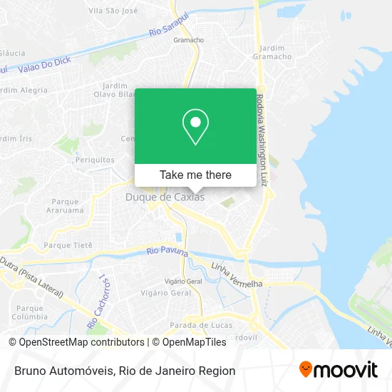 Bruno Automóveis map