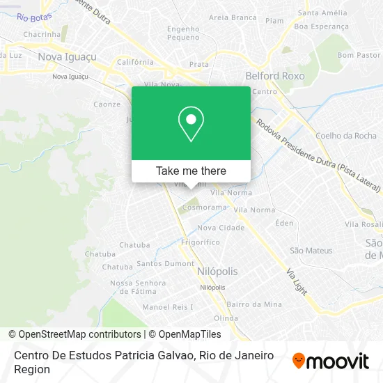 Centro De Estudos Patricia Galvao map