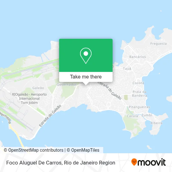 Foco Aluguel De Carros map