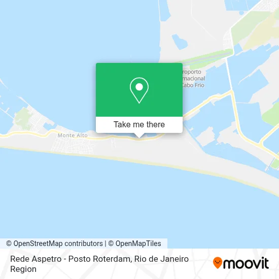 Rede Aspetro - Posto Roterdam map