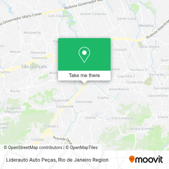 Liderauto Auto Peças map