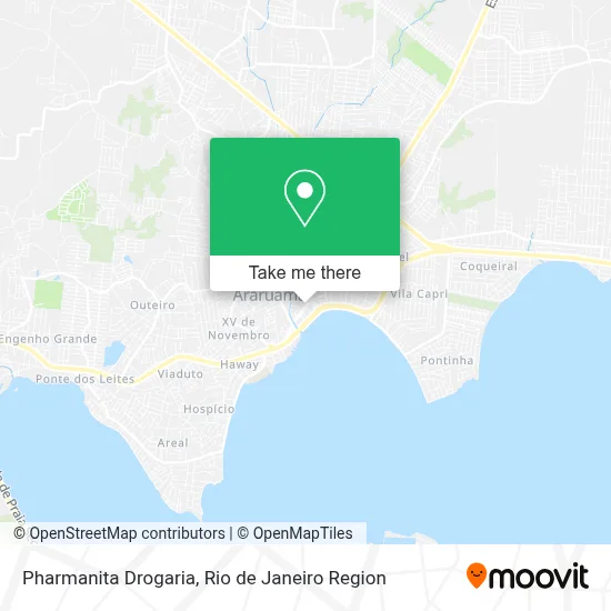 Pharmanita Drogaria map