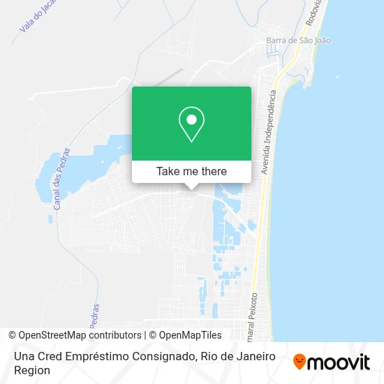 Una Cred Empréstimo Consignado map