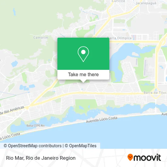 Rio Mar map
