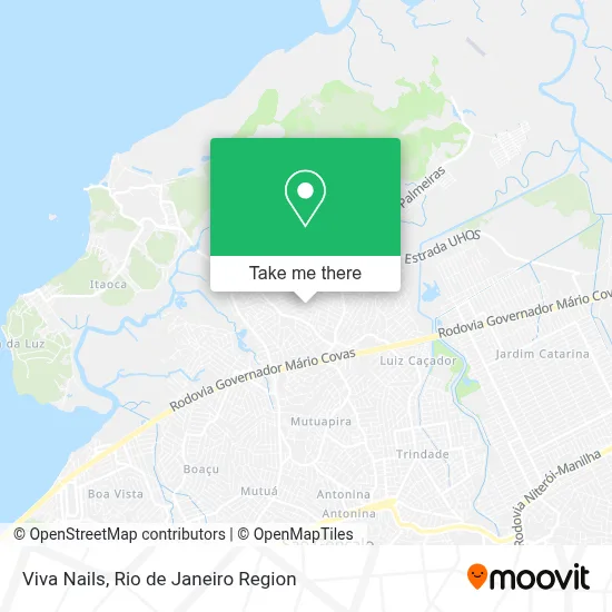 Viva Nails map