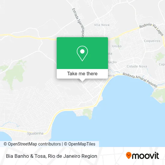 Bia Banho & Tosa map