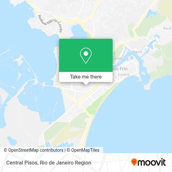Central Pisos map