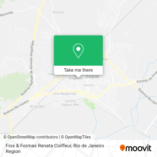 Fios & Formas Renata Coiffeur map
