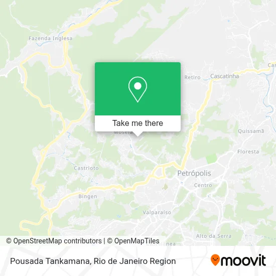 Pousada Tankamana map