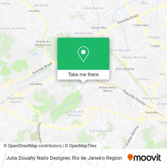 Julia Douahy Nails Designer map