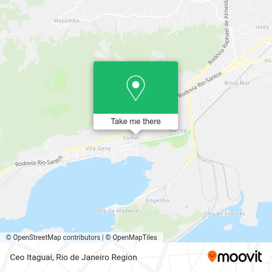 Ceo Itaguai map
