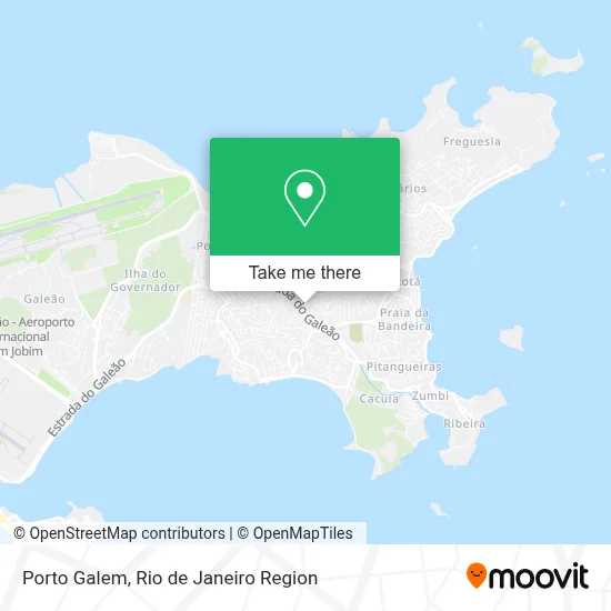 Porto Galem map