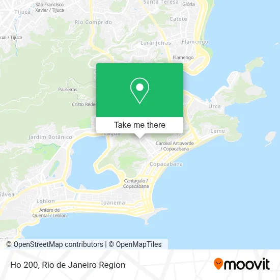 Ho 200 map