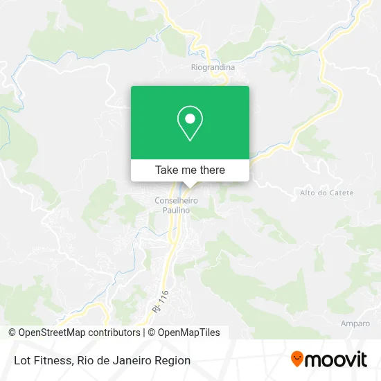 Lot Fitness map
