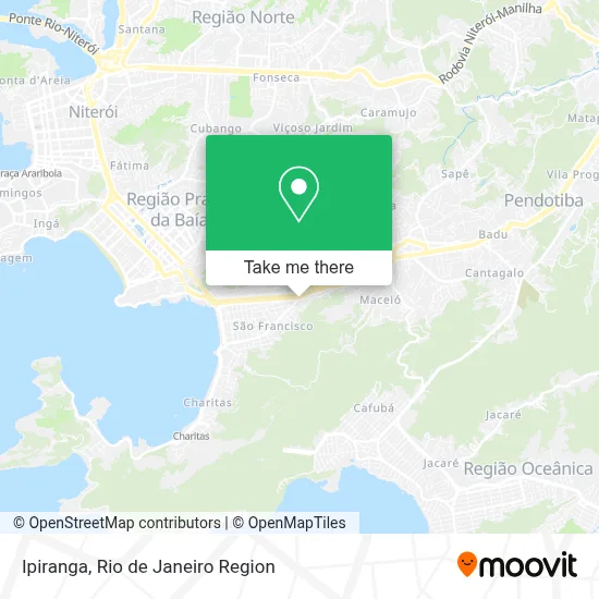 Ipiranga map