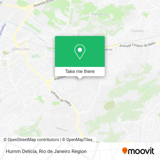 Humm Delícia map