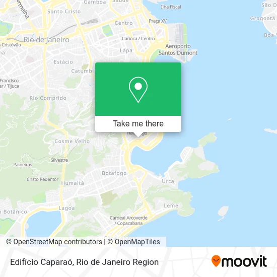 Edifício Caparaó map