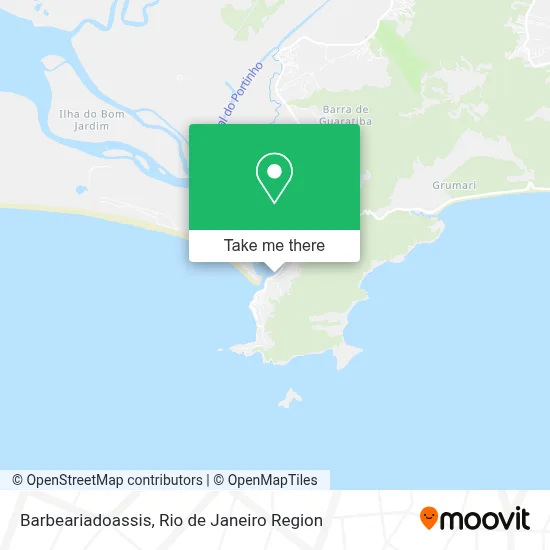 Barbeariadoassis map