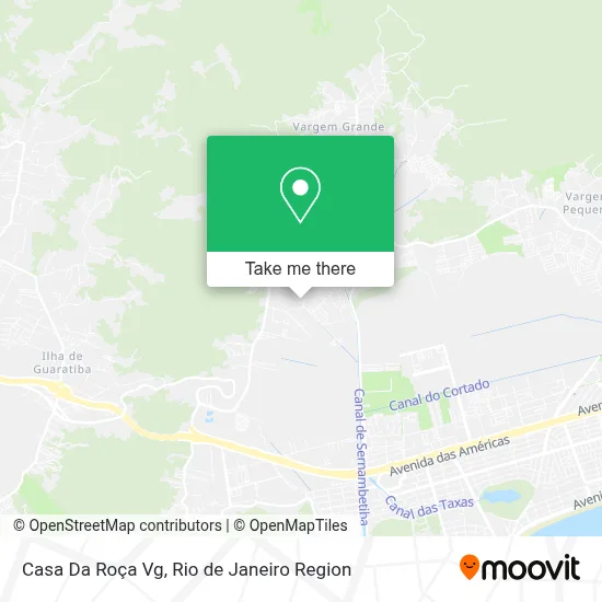 Casa Da Roça Vg map