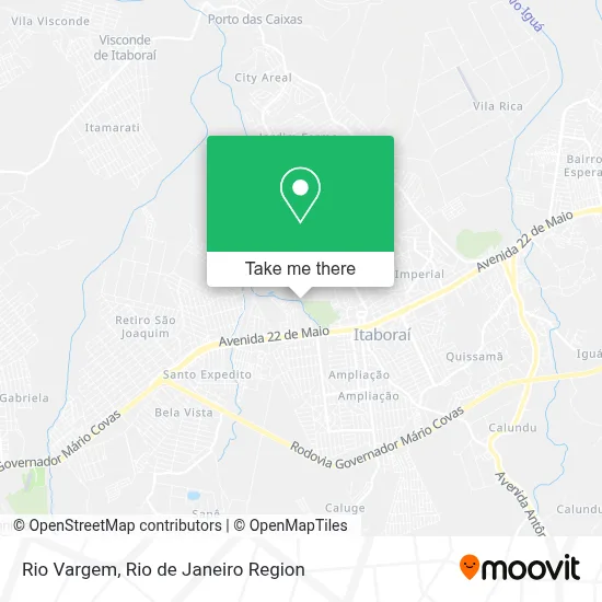 Rio Vargem map