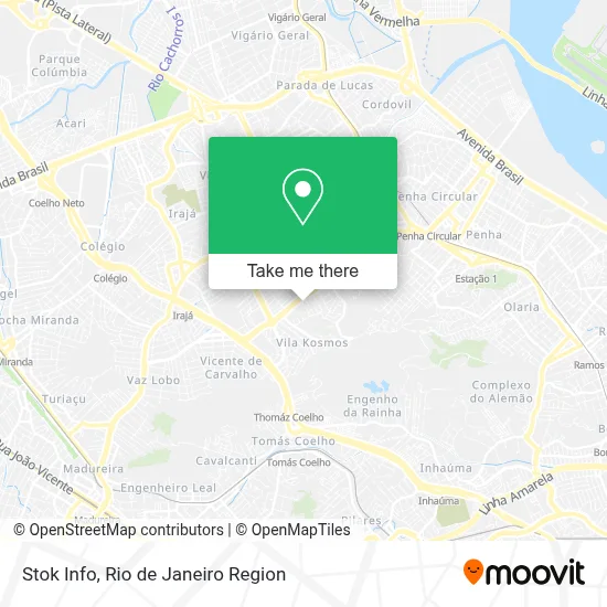Stok Info map