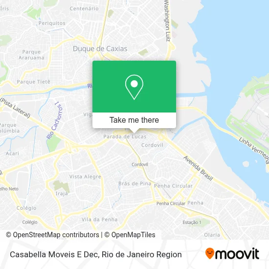 Casabella Moveis E Dec map