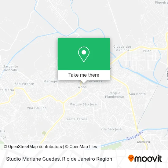 Studio Mariane Guedes map