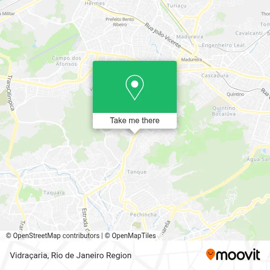 Vidraçaria map