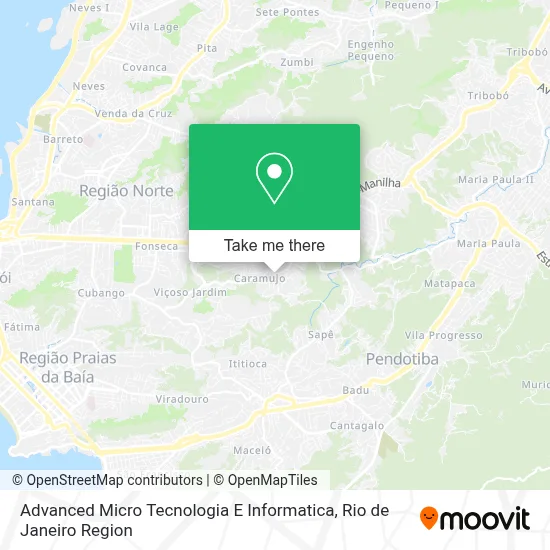 Advanced Micro Tecnologia E Informatica map