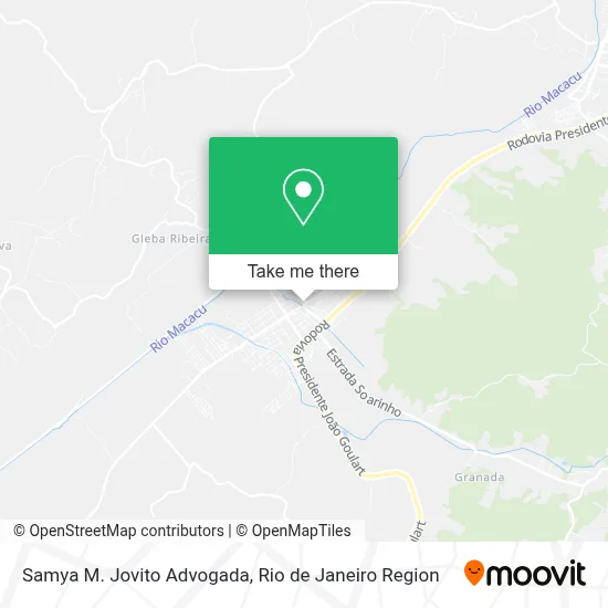 Samya M. Jovito Advogada map