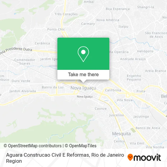 Aguara Construcao Civil E Reformas map